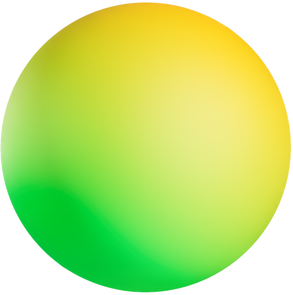 3D Smooth Gradient  Sphere